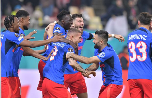 FCSB este pe primul loc într-un top din Europa League » Doar alte două echipe au mai reușit asta