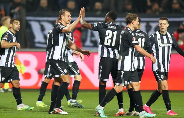 Final într-o seară spectaculoasă de Europa League: 41 de goluri și o victorie prețioasă pentru PAOK și Răzvan Lucescu
