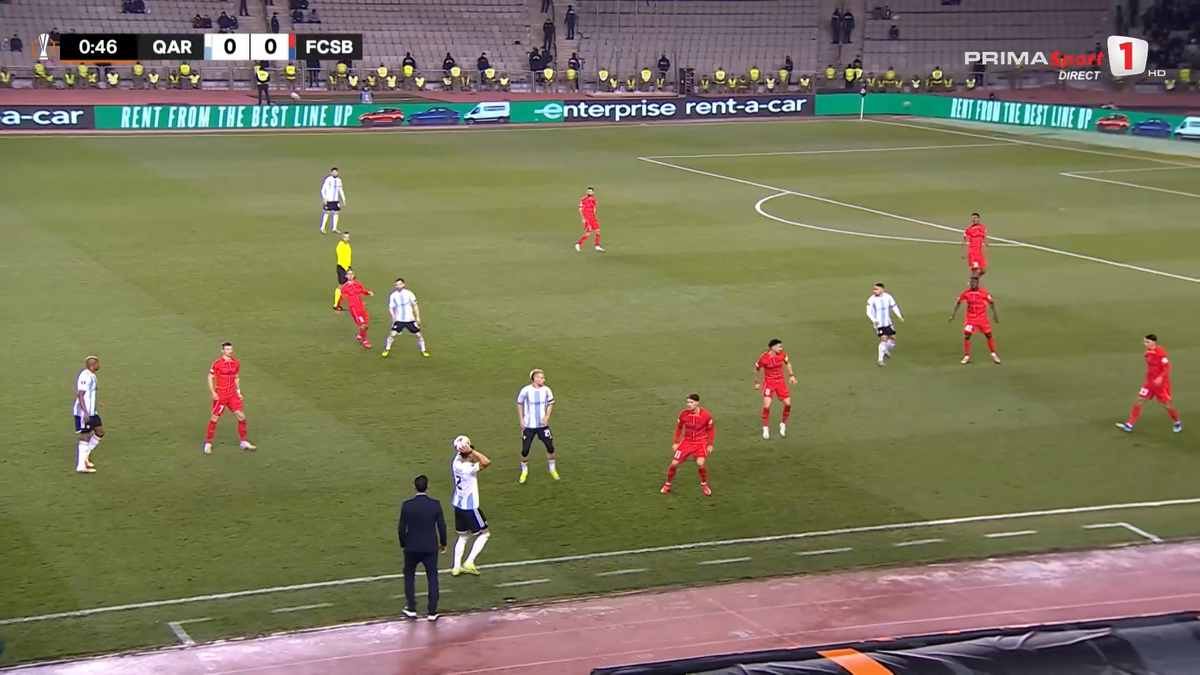 Cum a luat gol FCSB în secunda 57 cu azerii » L-a trimis „la plimbare” pe fotbalistul lui Becali!