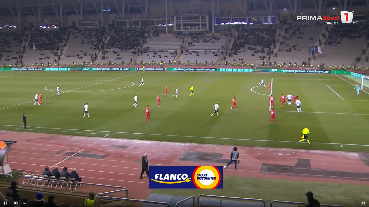 Cum a luat gol FCSB în secunda 57 cu azerii » L-a trimis „la plimbare” pe fotbalistul lui Becali!