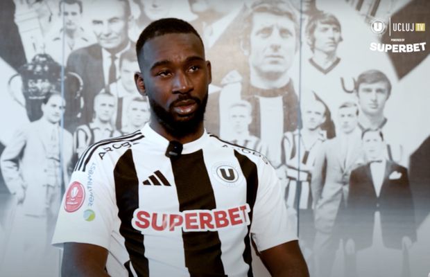 Cel mai recent transfer de la U Cluj , primul interviu în tricoul „Șepcilor roșii”: „Un campionat pe care nu-l cunosc”