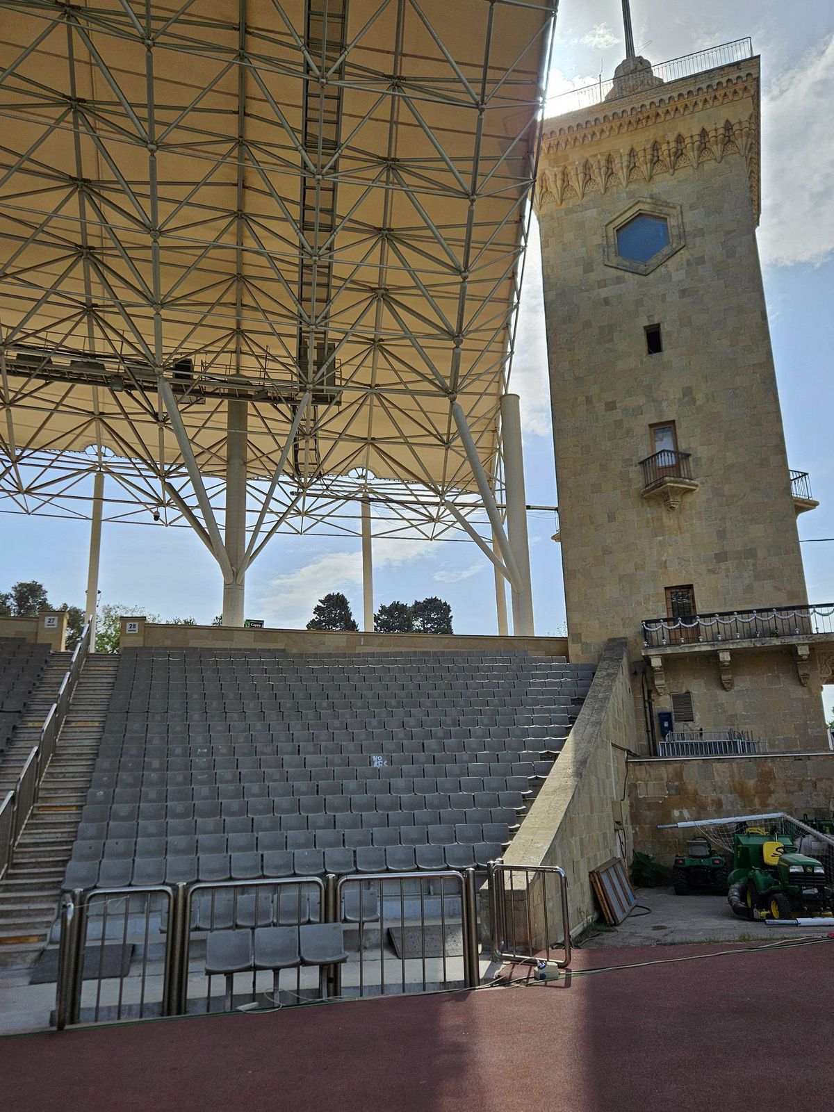 Cum arată stadionul unde a fost programat Qarabag - FCSB