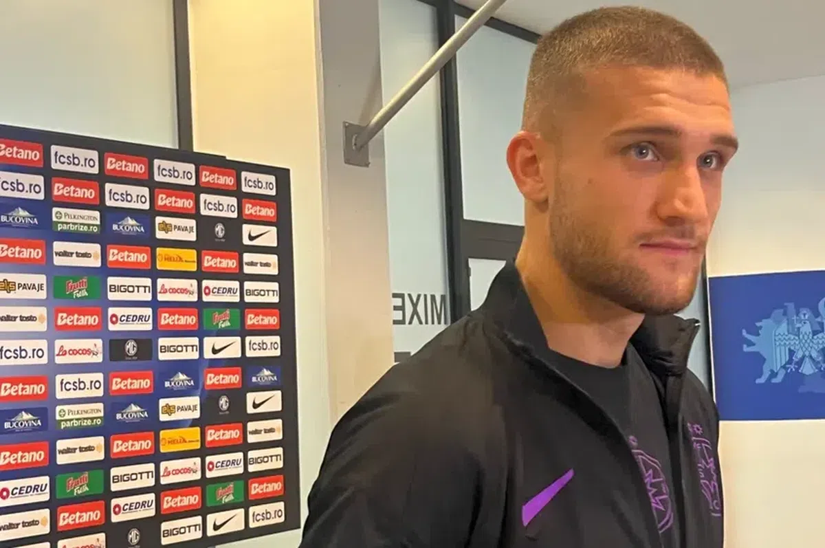 QARABAG - FCSB 2-3. Ce a strigat Daniel Bîrligea la cameră, imediat după flash-interviu