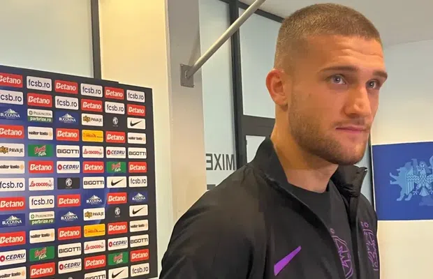 QARABAG - FCSB 2-3. Ce a strigat Daniel Bîrligea la cameră, imediat după flash-interviu