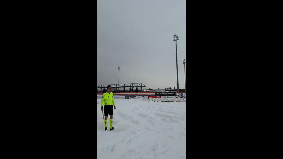 Meci amânat în Turcia, din cauza zăpezii