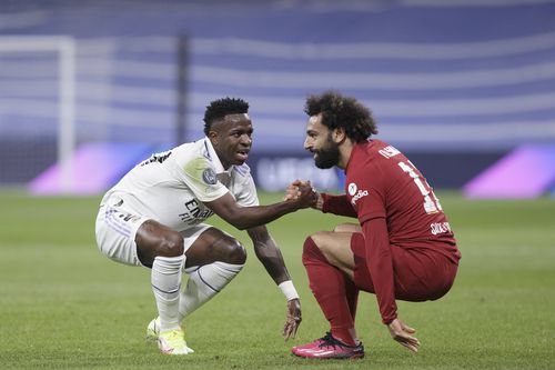 Vinicius și Mo Salah, printre cei mai curtați jucători în Arabia Saudită // FOTO: Imago Images
