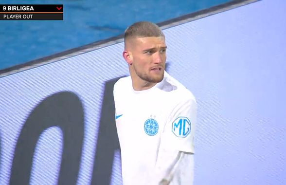 Bîrligea, criză de nervi după schimbare: a luat panoul la șuturi