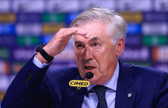 Ancelotti explică declinul italian: „Fără ritm și talent, trebuie să ne redescoperim mentalitatea defensivă!”