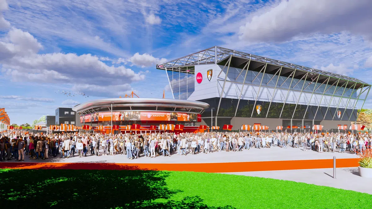 Cum va arăta noul stadion al lui Bournemouth