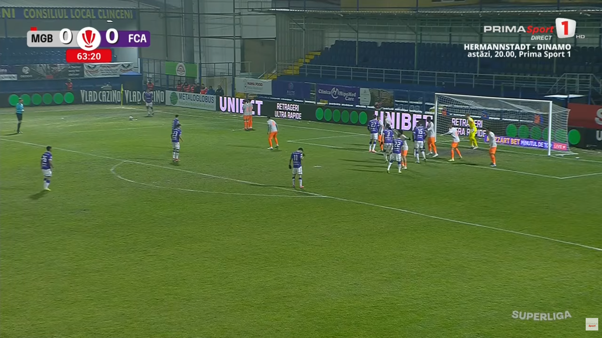 A explicat golul superb din FC Argeș - Metaloglobus: „Mereu fac asta la antrenamente”