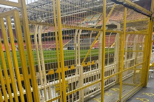 Spațiul rezervat fanilor cu dizabilități pe stadionul lui Fenerbahce