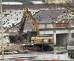Se lucrează pentru demolarea stadionului Dinamo. Imagini surprize pe 23 ianuarie 2026. Foto: Valentin David (GSP.RO)