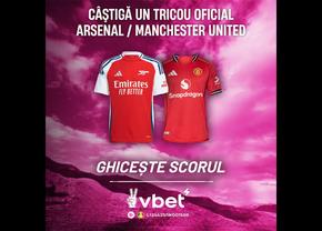 Regulament concurs "Ghicește scorul în Arsenal - Manchester United"