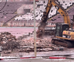 Se lucrează pentru demolarea stadionului Dinamo. Imagini surprize pe 23 ianuarie 2026. Foto: Valentin David (GSP.RO)