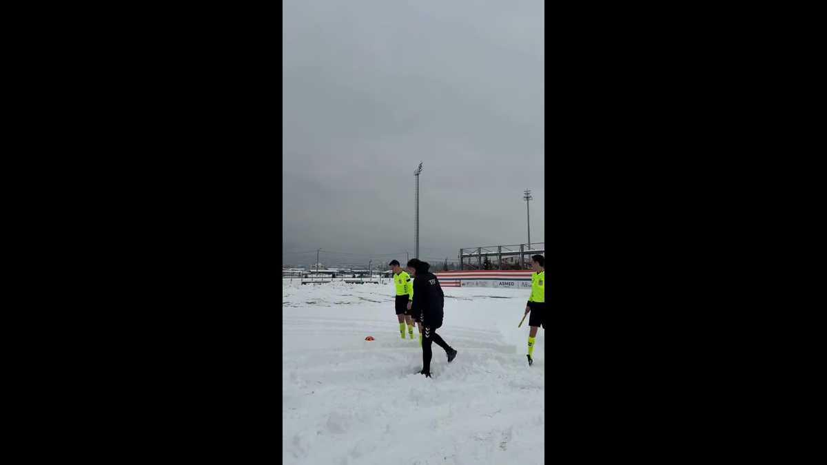 Meci amânat în Turcia, din cauza zăpezii