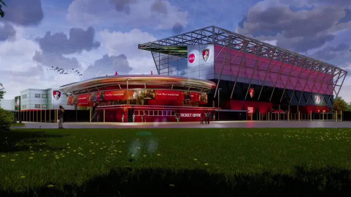 Cum va arăta noul stadion al lui Bournemouth