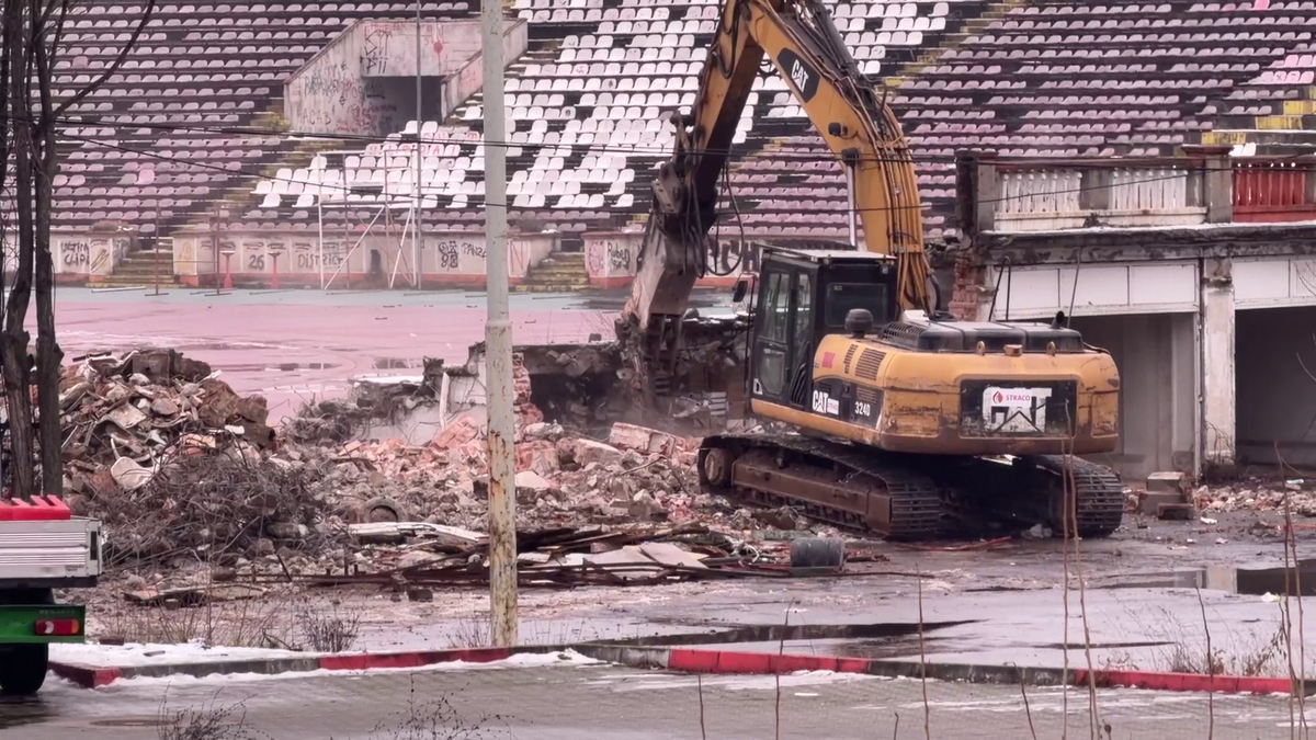 Demolare stadion Dinamo - 23 ianuarie 2026