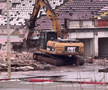 Se lucrează pentru demolarea stadionului Dinamo. Imagini surprize pe 23 ianuarie 2026. Foto: Valentin David (GSP.RO)