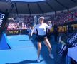 Yulia Putintseva, în conflict cu fanii la Australian Open/Foto: captură X