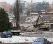 Se lucrează pentru demolarea stadionului Dinamo. Imagini surprize pe 23 ianuarie 2026. Foto: Valentin David (GSP.RO)