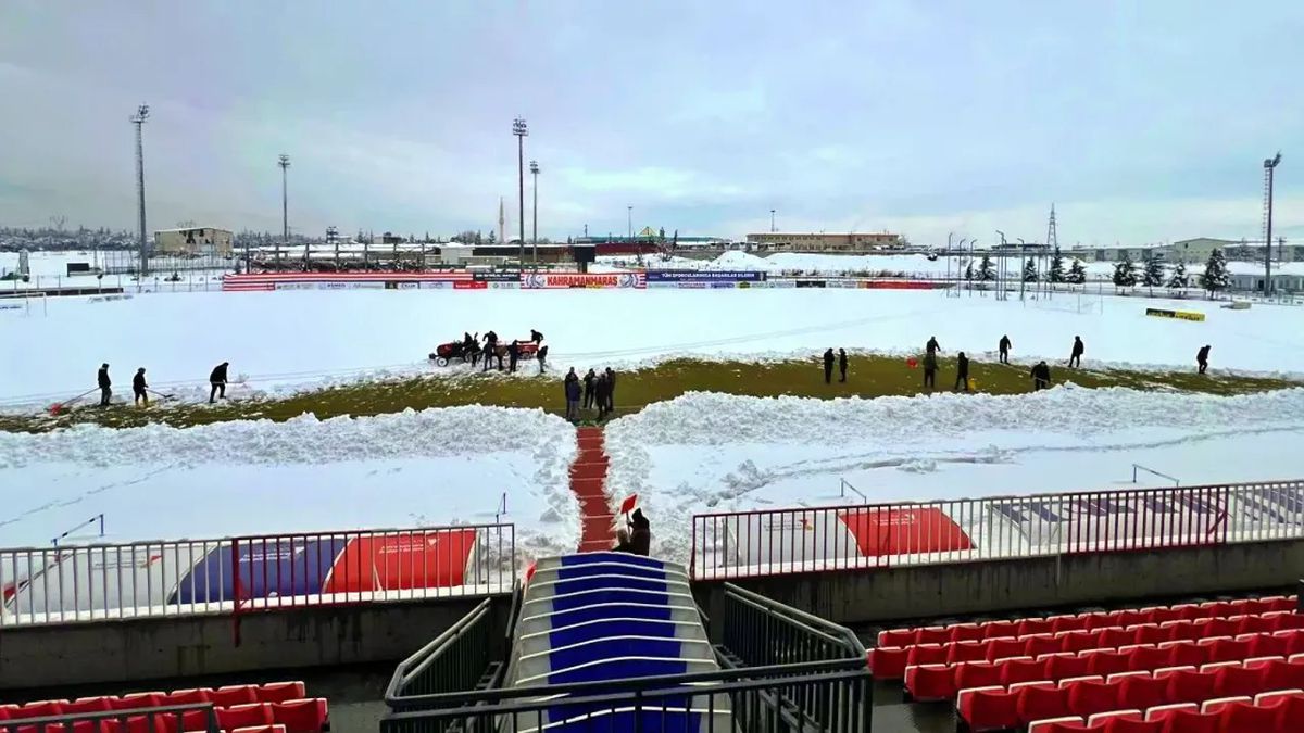 Meci amânat în Turcia, din cauza zăpezii