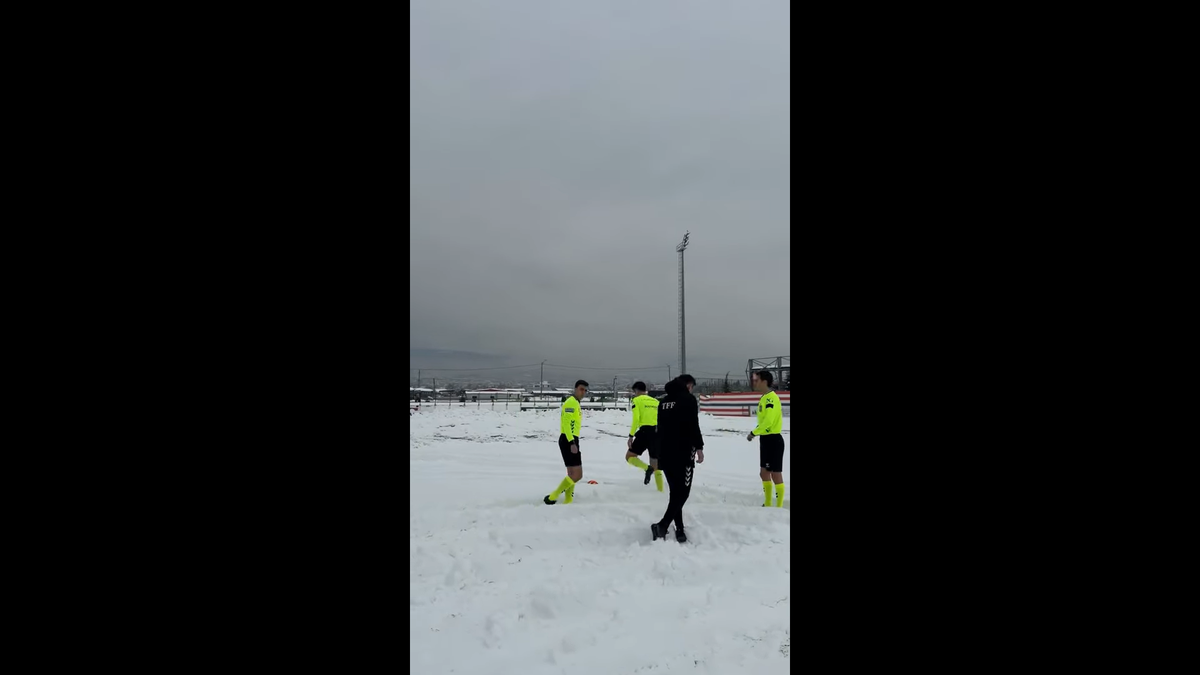 Meci amânat în Turcia, din cauza zăpezii