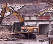 Se lucrează pentru demolarea stadionului Dinamo. Imagini surprize pe 23 ianuarie 2026. Foto: Valentin David (GSP.RO)