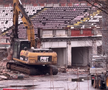 Se lucrează pentru demolarea stadionului Dinamo. Imagini surprize pe 23 ianuarie 2026. Foto: Valentin David (GSP.RO)