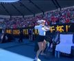 Yulia Putintseva, în conflict cu fanii la Australian Open/Foto: captură X