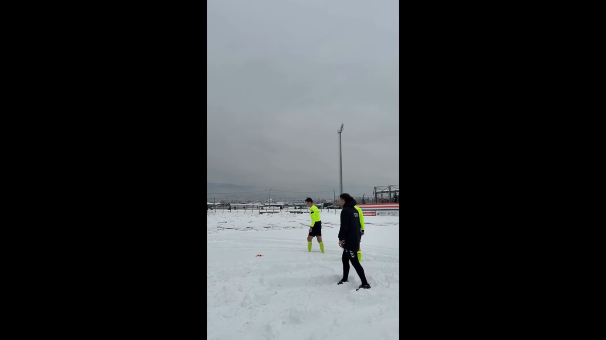 Meci amânat în Turcia, din cauza zăpezii