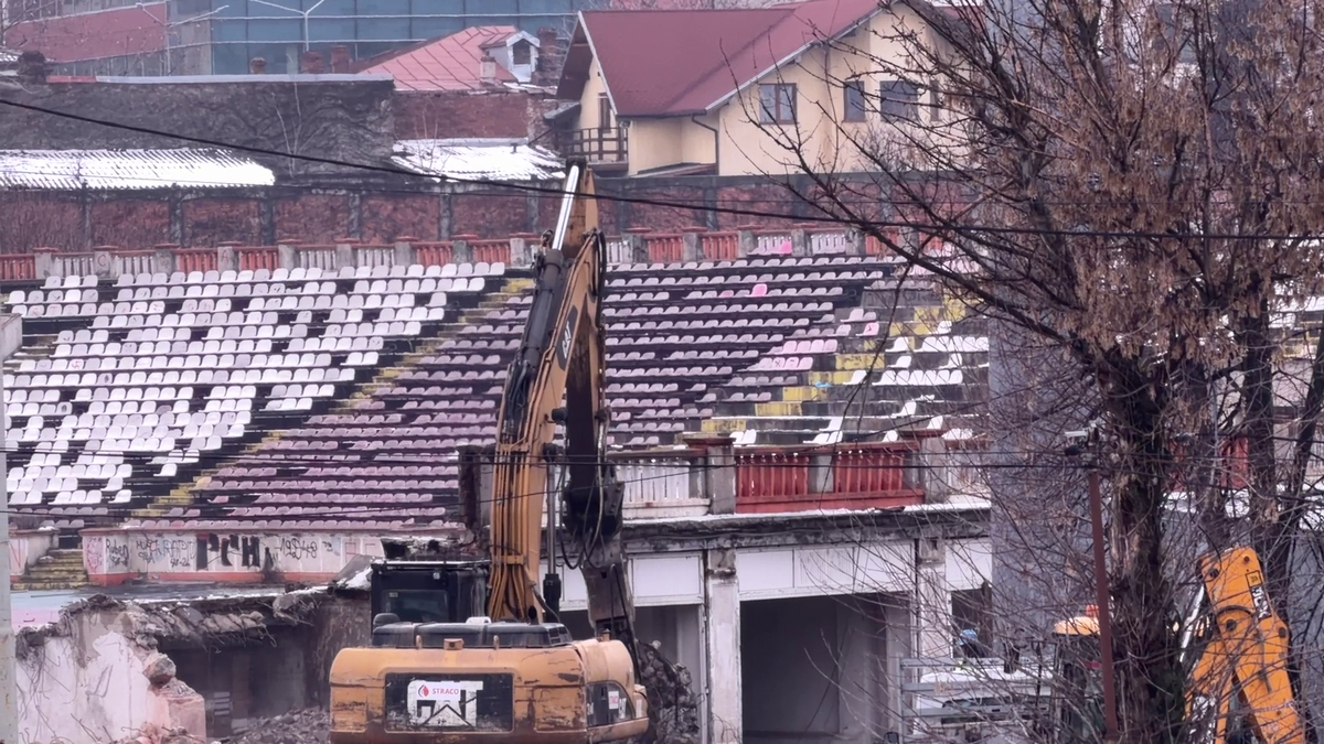 Demolare stadion Dinamo - 23 ianuarie 2026