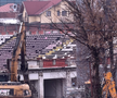 Se lucrează pentru demolarea stadionului Dinamo. Imagini surprize pe 23 ianuarie 2026. Foto: Valentin David (GSP.RO)