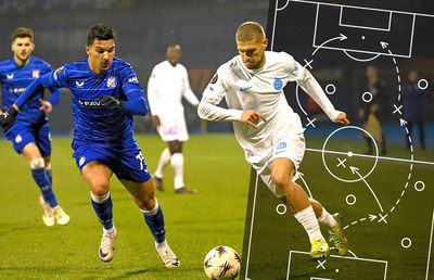 Vinovații FCSB pentru eșecul de la Zagreb: Ngezana a fost DEZASTRUOS, Olaru are o statistică negativă uluitoare » Singurul „motor” a fost schimbat la 1-2