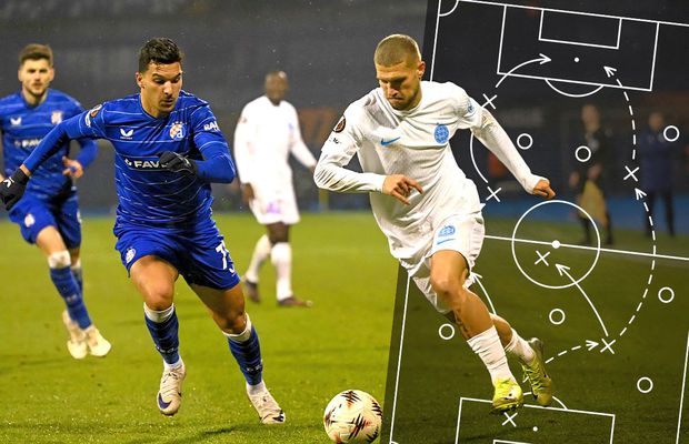 Vinovații FCSB pentru eșecul de la Zagreb: Ngezana a fost DEZASTRUOS, Olaru are o statistică negativă uluitoare » Singurul „motor” a fost schimbat la 1-2