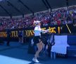 Yulia Putintseva, în conflict cu fanii la Australian Open/Foto: captură X