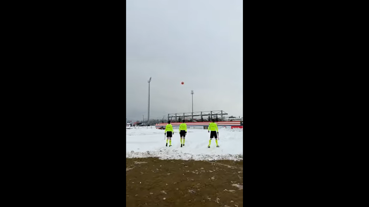 Meci amânat în Turcia, din cauza zăpezii