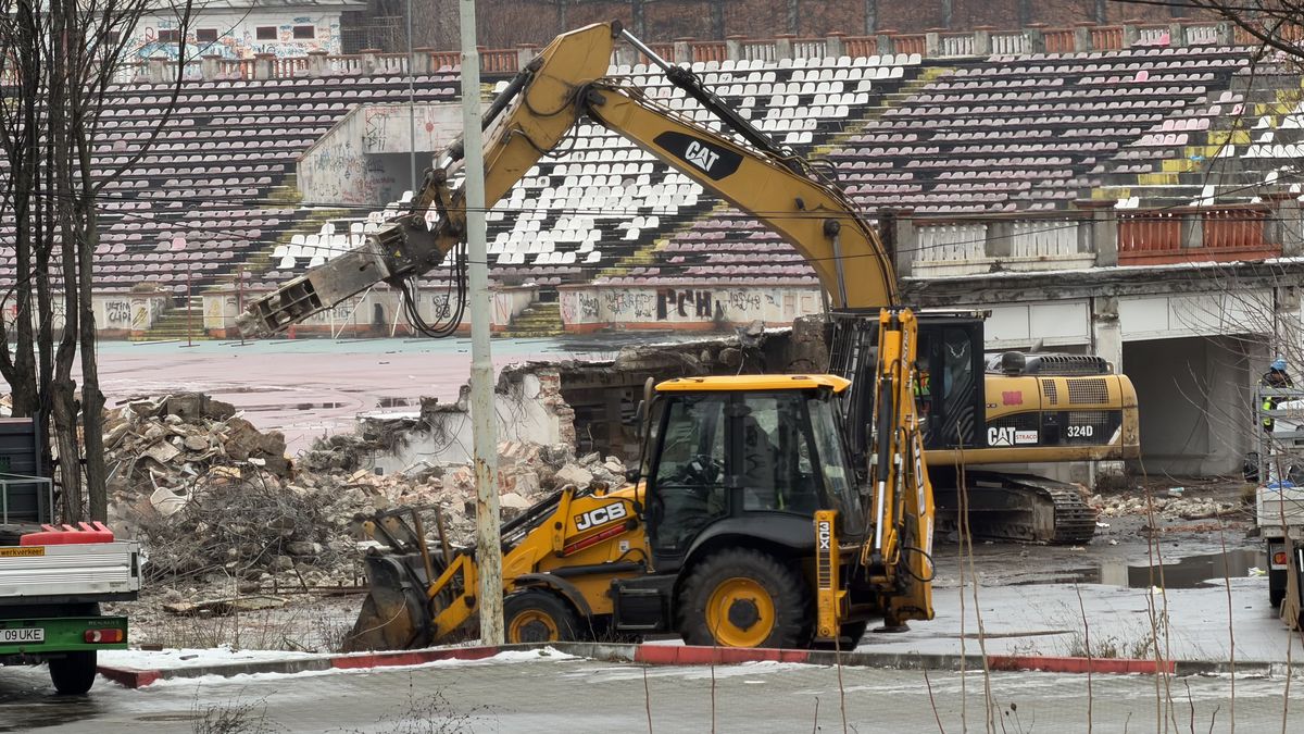 Demolare stadion Dinamo - 23 ianuarie 2026