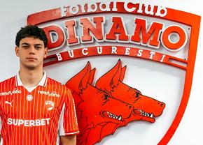 „Diavolul” Matteo Duțu a fost prezentat oficial la Dinamo: pe câți ani se întinde contractul