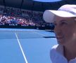 Yulia Putintseva, în conflict cu fanii la Australian Open/Foto: captură X