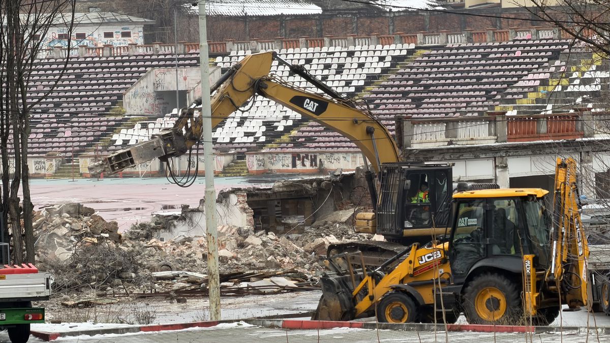 Demolare stadion Dinamo - 23 ianuarie 2026