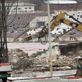 Se lucrează pentru demolarea stadionului Dinamo. Imagini surprize pe 23 ianuarie 2026. Foto: Valentin David (GSP.RO)