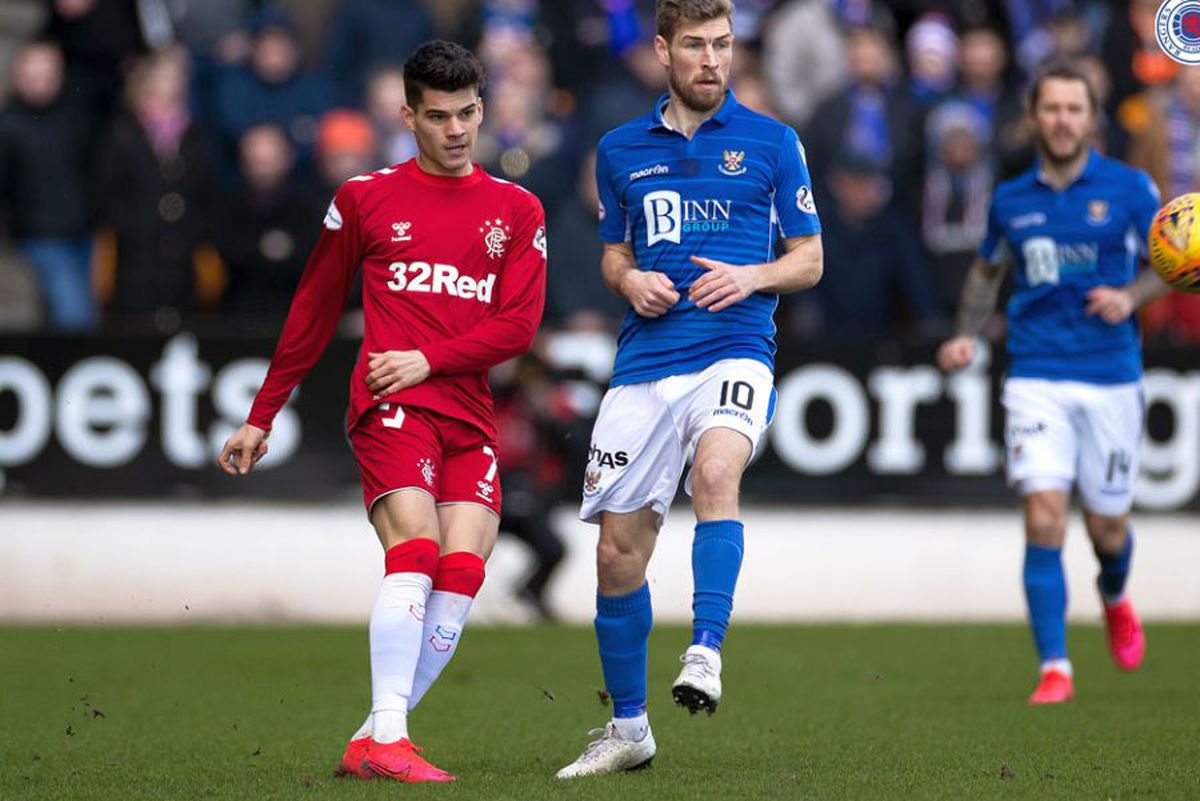 Ianis Hagi, schimbat în minutul 78 în deplasarea cu St. Johnstone » La doar două minute, echipa lui Gerrard a fost egalată!