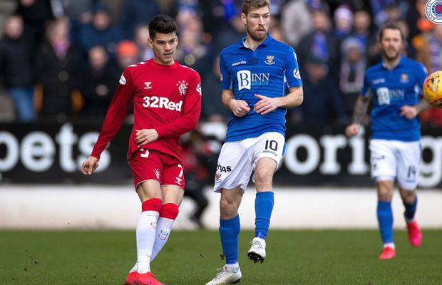 Ianis Hagi, schimbat în minutul 78 în deplasarea cu St. Johnstone » La doar două minute, echipa lui Gerrard a fost egalată!