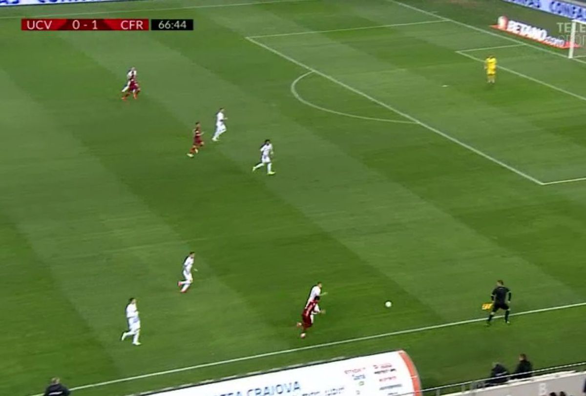CRAIOVA - CFR CLUJ 0-2 // FOTO Gigi, uite ce-ai pierdut! Cursa SENZAȚIONALĂ a lui Cristi Manea a adus golul secund al lui CFR