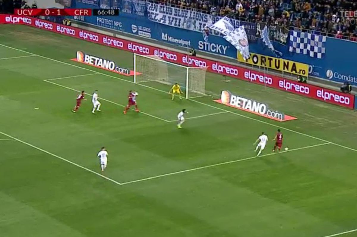 CRAIOVA - CFR CLUJ 0-2 // FOTO Gigi, uite ce-ai pierdut! Cursa SENZAȚIONALĂ a lui Cristi Manea a adus golul secund al lui CFR