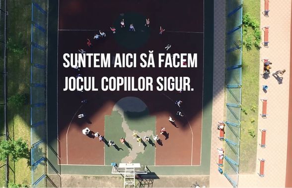 VIDEO Fundația Terre des hommes România lansează clipul campaniei Mediu Sigur pentru Copii în Sport