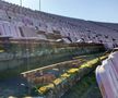 Imaginile degradării pe stadionul „Dan Păltinișanu” din România