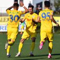 Mihai Constantinescu (numărul 95) a fost agresat în plină stradă / Sursă foto: Facebook Petrolul