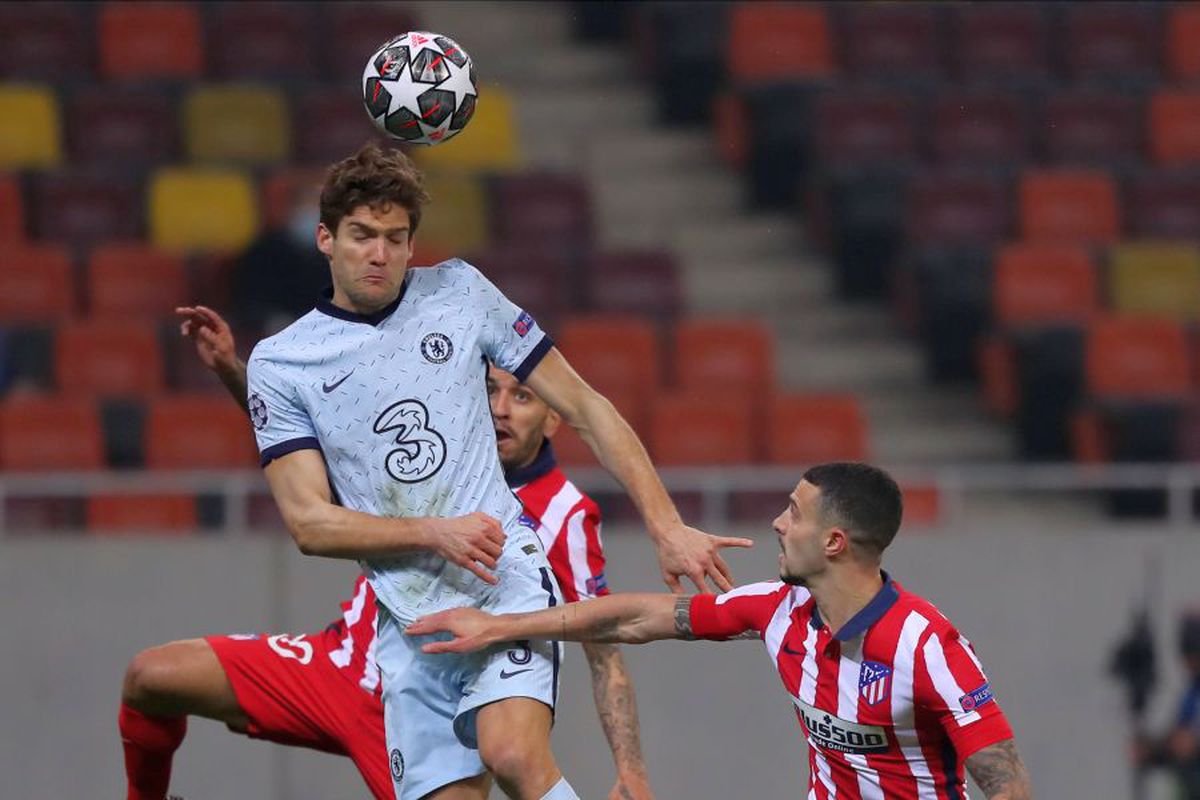 ATLETICO MADRID - CHELSEA. Supergol pe Arena Națională! Olivier Giroud, „foarfecă” de senzație, după o fază controversată