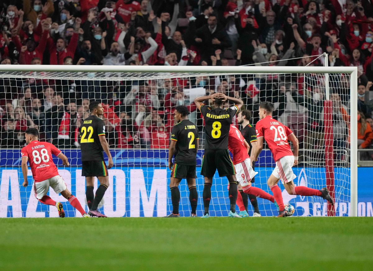 Benfica Lisabona - Ajax 2-2 în „optimile” Champions League » Spectacol total pe Da Luz!